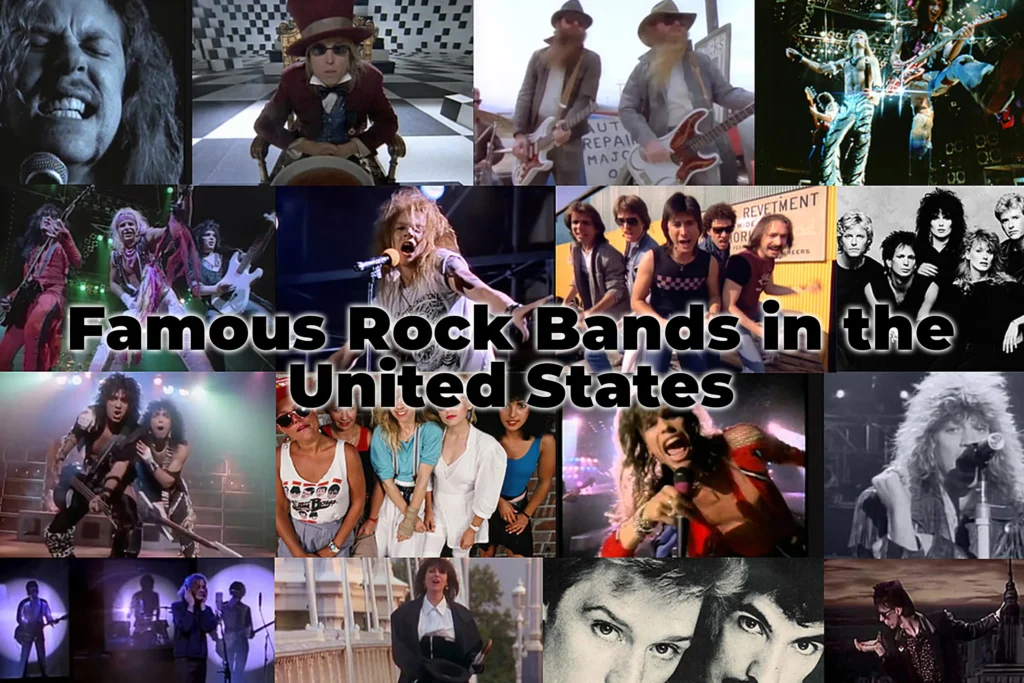Famous Rock Bands in the United States